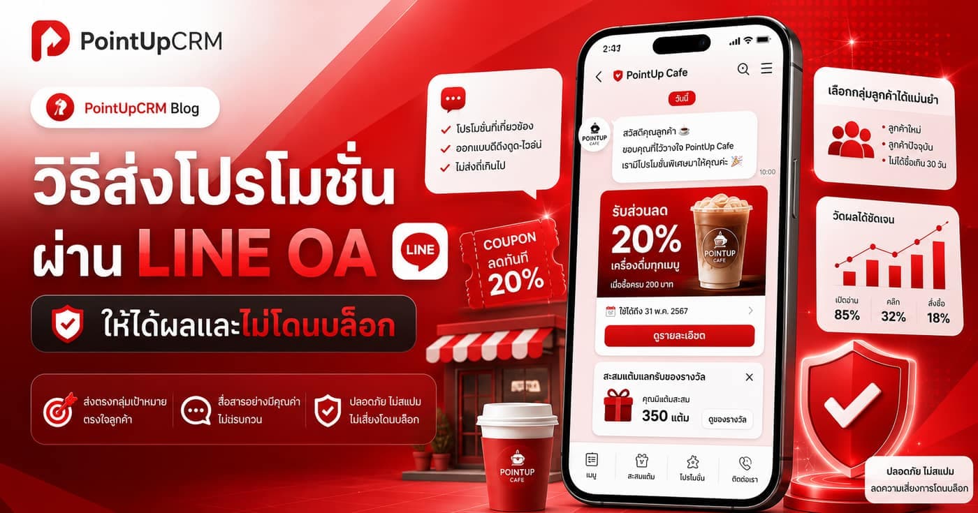 วิธีส่งโปรโมชันผ่าน LINE OA ให้ได้ผลและไม่โดนบล็อก